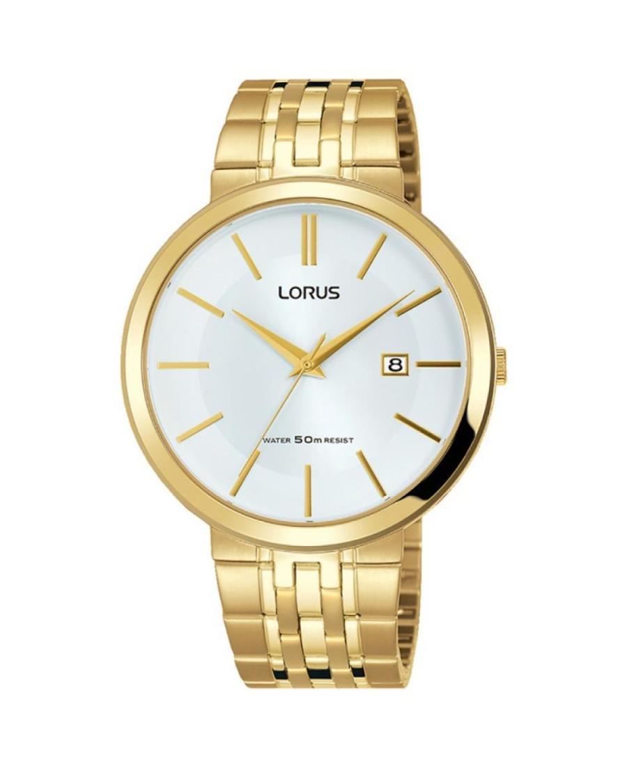 Men Klassisch Japan Quartz Analog Watch LORUS RH914JX-9 Silver Dial 40mm