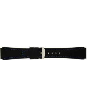 Watch Strap CONDOR SL.109.01.24.W Silicone Black Silikonas Juoda 24 mm