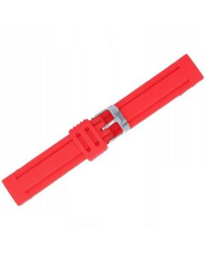 Watch Strap Diloy S253EA.30.6 Red 30 mm image 2