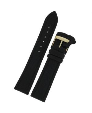 Watch Strap Diloy P188.12.1 Black Schwarz 12 mm
