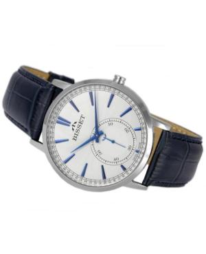Mężczyźni klasyczny Szwajcar kwarcowy analogowe Zegarek BISSET BSCC05SISD05BX Biały Wybierz 42mm image 1
