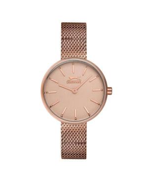 Women Fashion Klasické Quartz Analog Watch SLAZENGER SL.9.6168.3.07 Růžová Dial 30mm