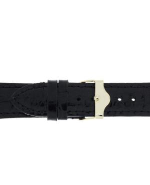 DILOY P332.22.1 Шкіра крокодила Чорний 22 мм image 4