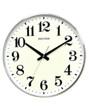 RHYTHM CMG558NR19 Quartz Wall Clock Metal Steel color