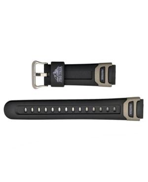 Watch Strap CASIO 10031024 Black 20 mm Juoda 24 mm image 5