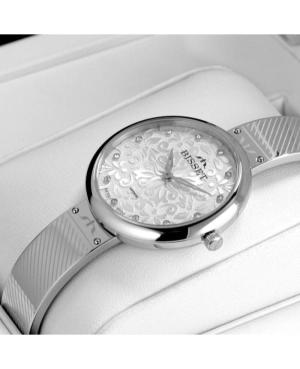 Moteriškas Modernus (fashion) Swiss Kvarcinis Rodyklinis Watch BISSET BSBF20SISX03BX Sidabras Dial 33mm image 3