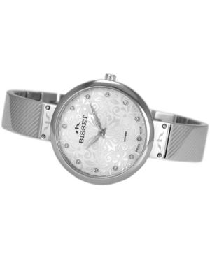Moteriškas Modernus (fashion) Swiss Kvarcinis Rodyklinis Watch BISSET BSBF20SISX03BX Sidabras Dial 33mm image 4