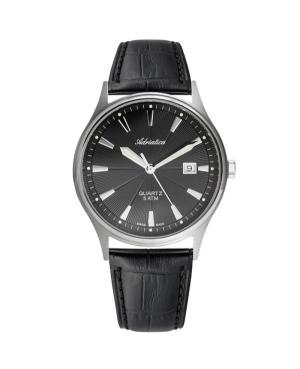 Mężczyźni Classic Analog Szwajcar kwarcowy Zegarek ADRIATICA Czarny Wybierz 40mm A1171.4214Q