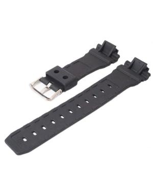 Ремешок для часов Diloy 413F3A Tinka Casio Пластик / Резина 23 мм 25 Чёрный 16 mm изображение 2