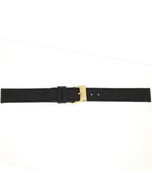 Watch Strap CONDOR 347R.01.14.Y Black Schwarz 14 mm
