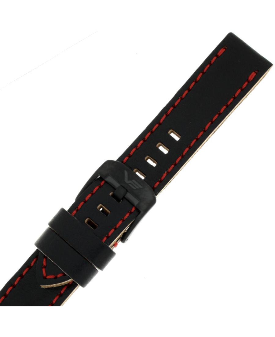 Vostok Europe ALMAZ Watch Strap VE-ALMAZ.01(R).22.B Black Juoda 22 mm