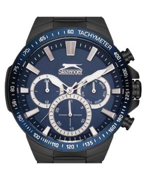 Men Klasické Quartz Analog Watch SLAZENGER SL.9.6156.2.04 Modrá Dial 44mm