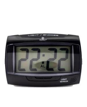PERFECT LS810/BK Alarm clock, Black Plastic Juoda