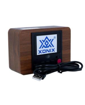 Электрические светодиодные часы XONIX GHY-012/BR/RED Пластик Kоричневый изображение 2