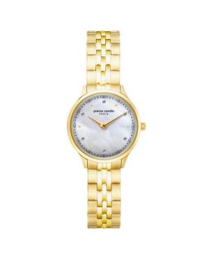 Женские Классические Кварцевые Аналоговый Часы PIERRE CARDIN A.PC902682F305 Перламутровый Циферблат 26mm