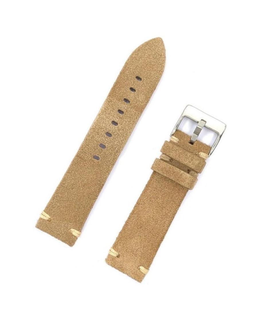 Watch Strap Diloy 417.03.20 Brown Ruda 20 mm