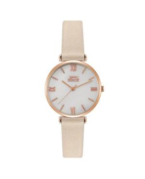 Moteriškas Klasikinis Kvarcinis Rodyklinis Watch SLAZENGER SL.9.6228.3.03 Balta Dial