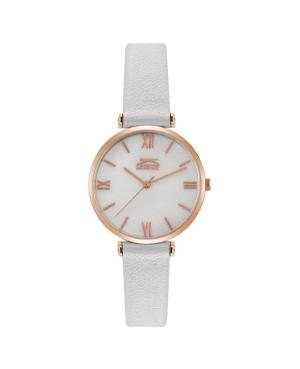 Women Classic Quartz Analog Watch SLAZENGER SL.9.6228.3.04 White Dial