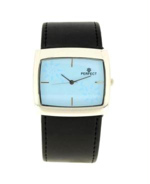 Women Classic Quartz Watch PERFECT PRF-K06-071 Blue Dial 40mm