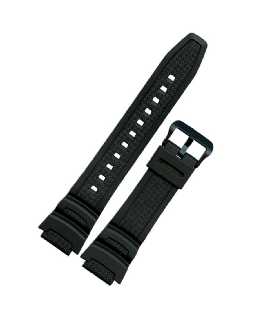 Watch Strap CASIO 10517248 Black 18 mm Juoda 25