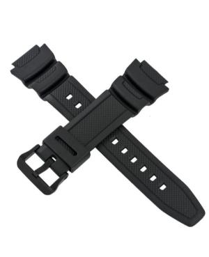 Watch Strap CASIO 10517248 Black 18 mm Juoda 25 image 6