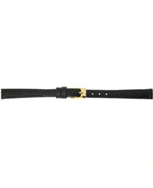 Ремешок для часов CONDOR Buffalo Grain Strap 373R.01.10.Y Кожа Чёрный 10 мм