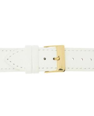 Watch Strap CONDOR Calf Strap 372R.09.20.Y White Weiß 20 mm image 2