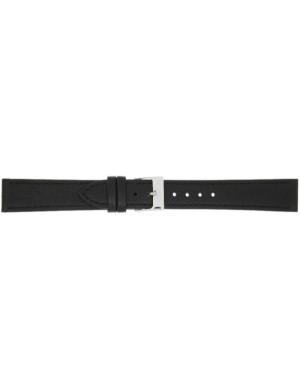 Watch Strap CONDOR Calf Strap 372R.01.18.W Black Juoda 18 mm