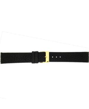 Watch Strap CONDOR Buffalo Grain Strap 373R.01.16.Y Black Juoda 16 mm
