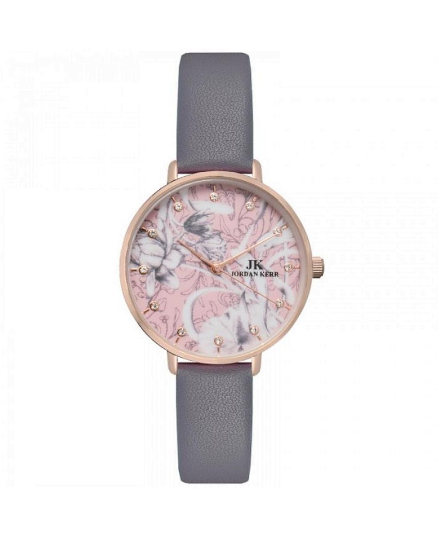 Женские Классические Наручные Часы JORDAN KERR C3344/IPRG/GR