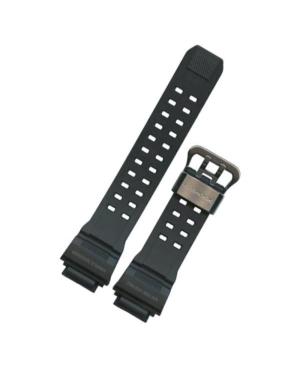 Watch Strap CASIO 10455201 Black 28 mm Juoda 16 mm