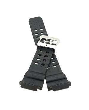 Watch Strap CASIO 10455201 Plastic / Rubber czarny Tworzywo sztuczne/guma 16 mm Czarny 28 mm image 4