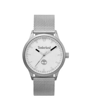 Men Fashion Quartz Analog Watch TIMBERLAND TBL.15420JS/04MM Silver Dial 40mm