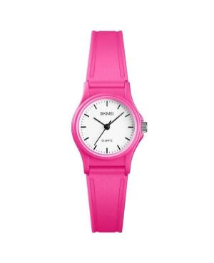 Women Sports Quartz Analog Watch SKMEI 1401 RS Weiß Dial 23mm