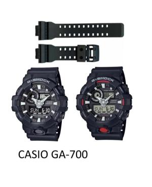 Watch Strap CASIO 10536683 Black 16 mm Juoda 30 mm image 4