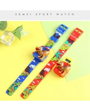 Vaikiški laikrodžiai 1468 RD Su funkcijomis SKMEI Kvarcinis Multicolor Dial image 2