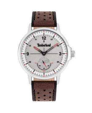 Men Fashion Quartz Watch TIMBERLAND TBL.15943JYS/13 Silver color Dial 44mm
