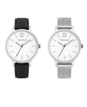 Women Fashion Quartz Watch TIMBERLAND TBL.15964MYS/01SET Silver Dial 38mm