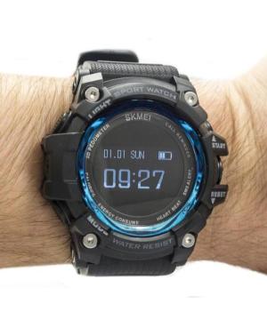 Men Sports Functional Quartz Digital Watch Alarm SKMEI 1188 BU Schwarz Dial 54mm image 6