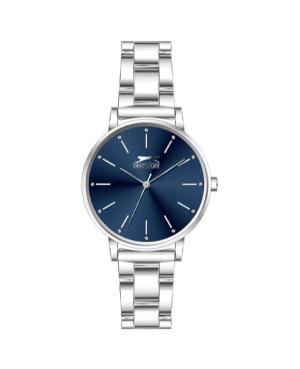 Moteriškas Klasikinis Kvarcinis Rodyklinis Watch SLAZENGER SL.9.6287.3.04 Mėlyna Dial 34mm