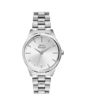 Women Klassisch Quartz Analog Watch SLAZENGER SL.9.6246.3.01 Silver Dial