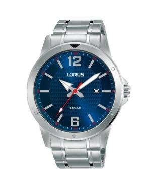 Men Klassisch Sports Japan Quartz Analog Watch LORUS RH991LX-9 Blau Dial 43mm