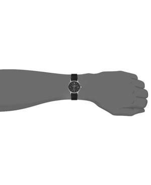 Men Classic Quartz Analog Watch OMAX DX23P22I Black Dial 44mm image 3