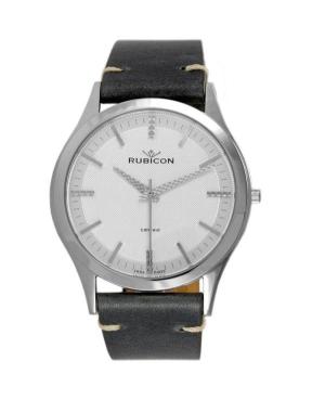 Чоловічий Класичний Наручний Годинник RUBICON RNCE06SISX03BX