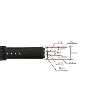 Watch Strap CONDOR SC11.05.18.B Blue 18 mm image 1