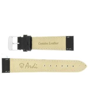 Watch Strap Ardi RK-18-05-01-1-1 Lak Lezar Black Schwarz 18 mm image 2