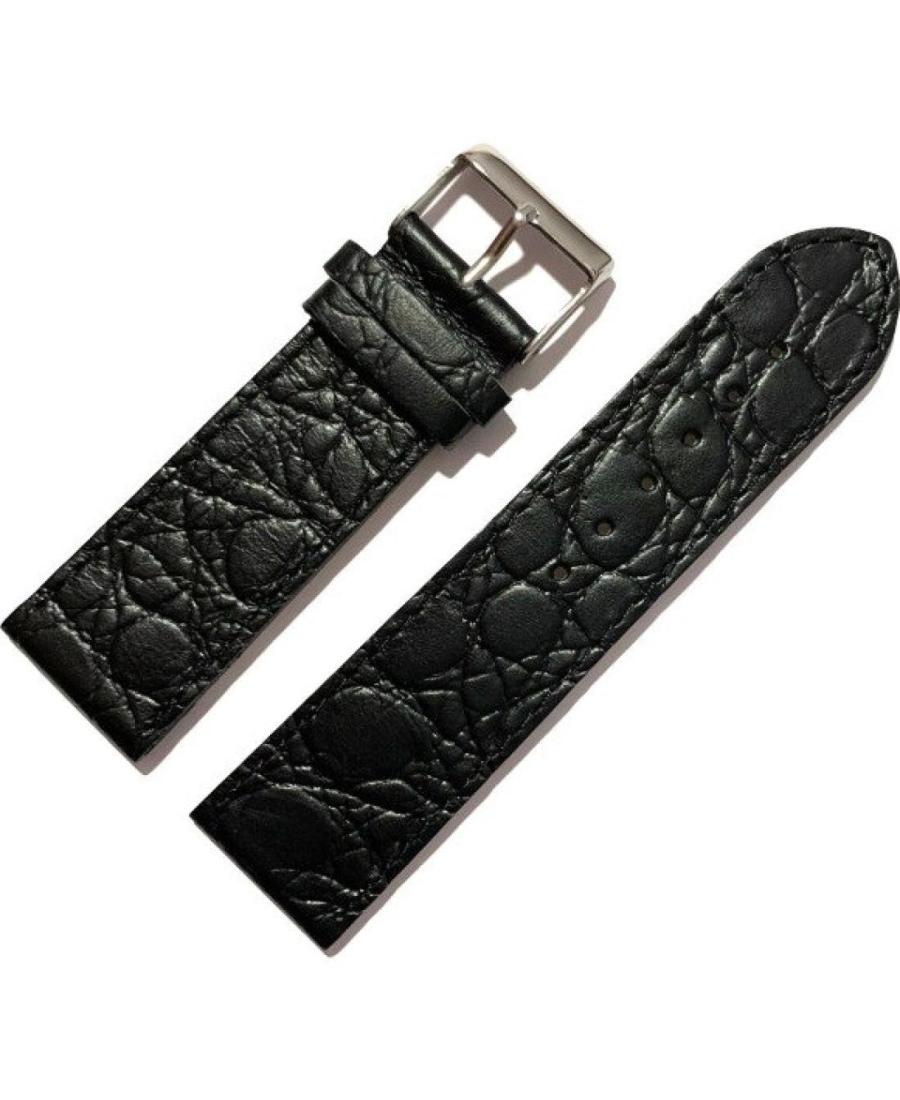 Watch Strap Ardi RK-24-02-01 bel. Lak White Weiß 24 mm