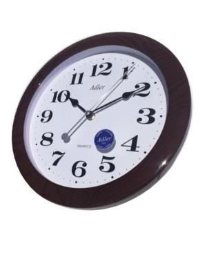 ADLER 30021 DARK CHERRY Настенные кварцевые часы Пластик Темная вишня изображение 1