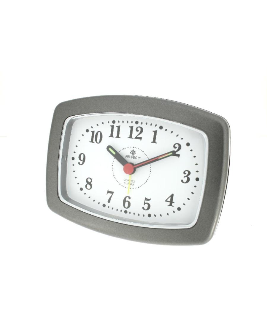 PERFECT RT302/GREY Кварцевый будильник Многоцветный Пластмаса Пластик Багатобарвна