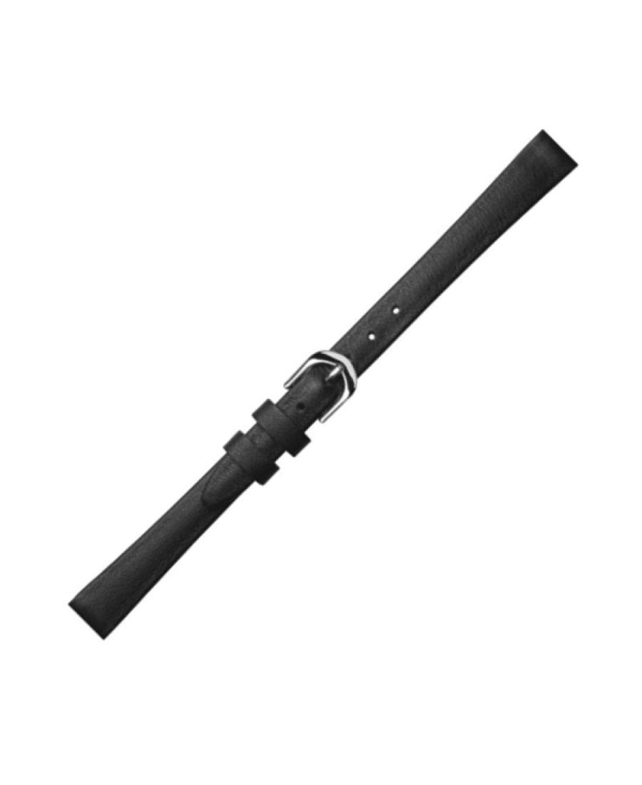 Watch Strap Ardi RKZ-08-03-01 chern.Lak Black 8 mm